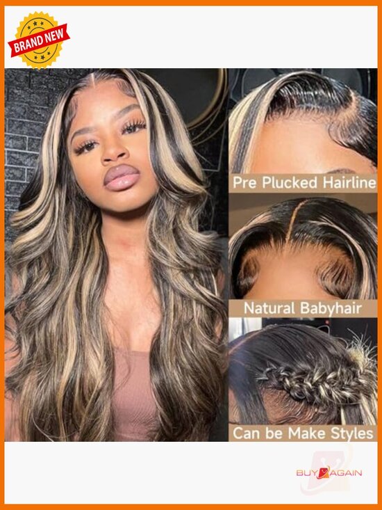 Body Wave HD Lace Front Wig 13x6 Transparent 180 Density main image 5